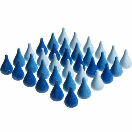 Grapat Druppels blauw Grapat Druppels blauw