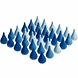Grapat Druppels blauw Grapat Druppels blauw