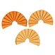 Grapat Houten kegels - oranje Grapat Houten kegels - oranje