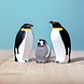 Bumbu Toys Houten pinguin set (zonder ijsschots) Bumbu Toys Houten pinguin set (zonder ijsschots)