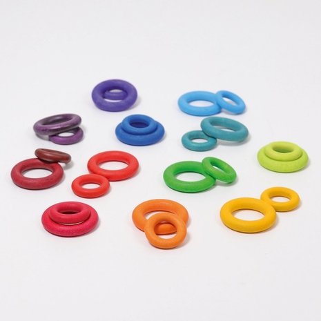 Grimm's Building Rings Rainbow Grimm's Building Rings Rainbow