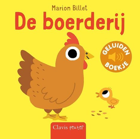 Clavis Books Geluidenboekje de Boerderij Clavis Books Geluidenboekje de Boerderij