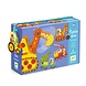 Djeco Puzzel duo - voertuigen Djeco Puzzel duo - voertuigen