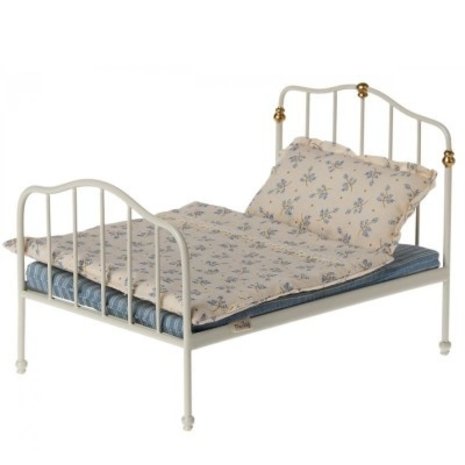 Maileg Bed, Mouse Off White Maileg Bed, Mouse Off White