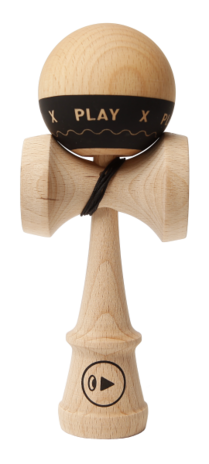 Kendama Play X Grip - Black Nature Kendama Play X Grip - Black Nature