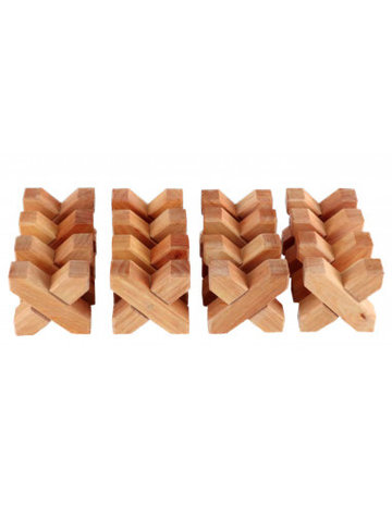 Bauspiel X-Blokken 16 stuks Bauspiel X-Blokken 16 stuks