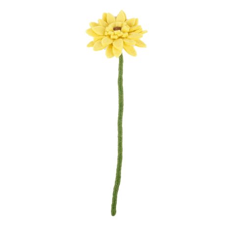 Sjaal met Verhaal Gerbera Geel Sjaal met Verhaal Gerbera Geel