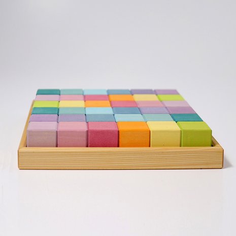Grimm's Blokkenset (Pastel Mosaic) Grimm's Blokkenset (Pastel Mosaic)