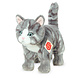 Hermann Teddy Knuffel Grijze Kat Hermann Teddy Knuffel Grijze Kat