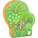 Djeco Silhouette Puzzel In de Jungle Djeco Silhouette Puzzel In de Jungle