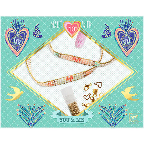 Djeco Armbandjes maken - Miyuki and Hearts Djeco Armbandjes maken - Miyuki and Hearts