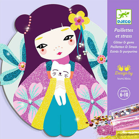 Djeco Glitter Boards - Onnanoko Djeco Glitter Boards - Onnanoko