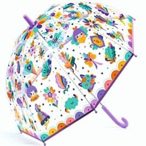 Djeco Paraplu Lovely Rainbow Djeco Paraplu Lovely Rainbow