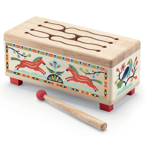 Djeco Houten Trommel Animambo Djeco Houten Trommel Animambo