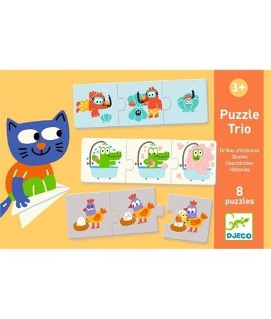 Djeco Puzzel Trio Djeco Puzzel Trio
