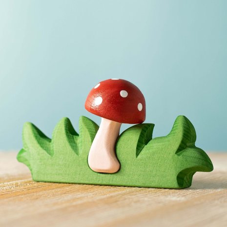 Bumbu Toys Paddenstoel in gras Bumbu Toys Paddenstoel in gras
