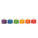 Grapat Houten Stapelbakjes Regenboog Grapat Houten Stapelbakjes Regenboog