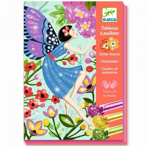 Djeco Glitterschilderijen Feeërieke Sferen Djeco Glitterschilderijen Feeërieke Sferen