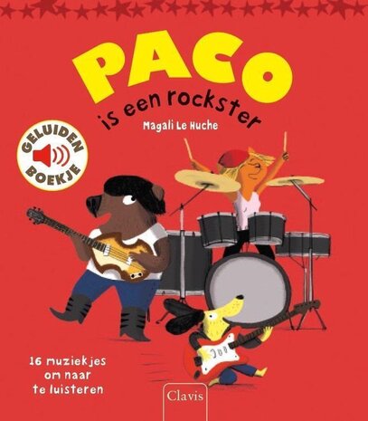 Clavis Books Paco is een rockster Clavis Books Paco is een rockster