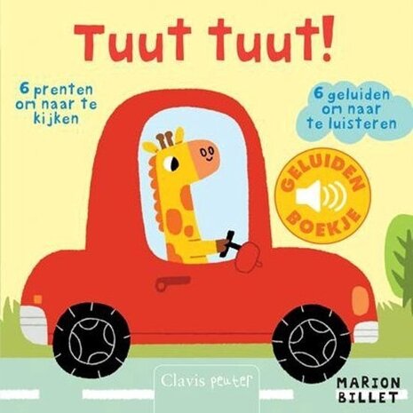 Clavis Books Geluidenboekje: Tuut Tuut! Clavis Books Geluidenboekje: Tuut Tuut!