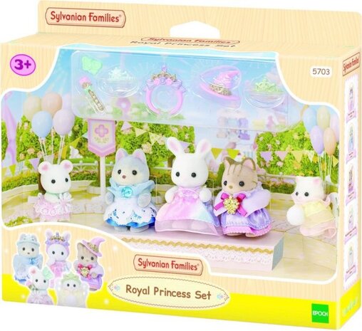 Sylvanian Families Koninklijke Prinsessen Set Sylvanian Families Koninklijke Prinsessen Set