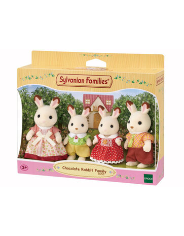 Sylvanian Families Chocolade Konijnen Familie Sylvanian Families Chocolade Konijnen Familie