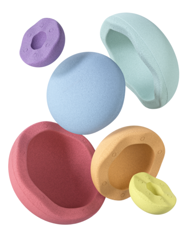 Stapelstein Inside Rainbow Pastel Stapelstein Inside Rainbow Pastel