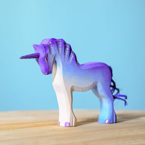 Bumbu Toys Houten Eenhoorn Paars Bumbu Toys Houten Eenhoorn Paars