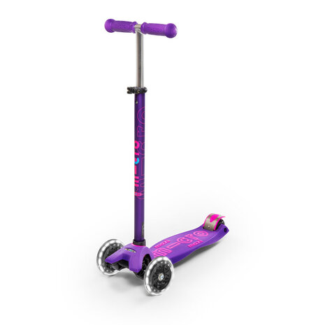 Microstep Maxi Deluxe Led Paars Microstep Maxi Deluxe Led Paars