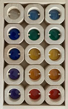 Papoose Toys Bitcoin Window Rainbow Set 15 stuks Papoose Toys Bitcoin Window Rainbow Set 15 stuks