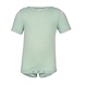Engel Romper Wolzijde Korte mouw - Pastel Mint Engel Romper Wolzijde Korte mouw - Pastel Mint