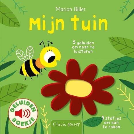 Clavis Books Geluidenboekje - Mijn tuin Clavis Books Geluidenboekje - Mijn tuin