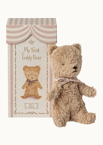 Maileg My First Teddy Bear - Powder Maileg My First Teddy Bear - Powder