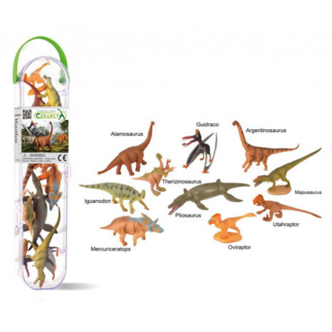 Collecta Mini - Dinosaurussen (grijze verpakking) Collecta Mini - Dinosaurussen (grijze verpakking)
