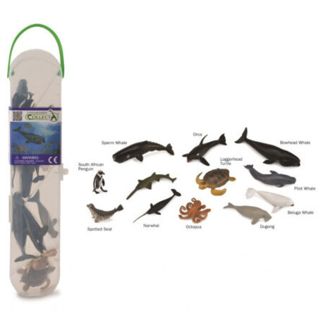 Collecta Mini - Zeedieren B 12 stuks Collecta Mini - Zeedieren B 12 stuks