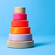 Grimm's Kleine Stapeltoren Neon Pink Grimm's Kleine Stapeltoren Neon Pink
