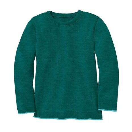Disana Merino wollen trui - Pacific Disana Merino wollen trui - Pacific