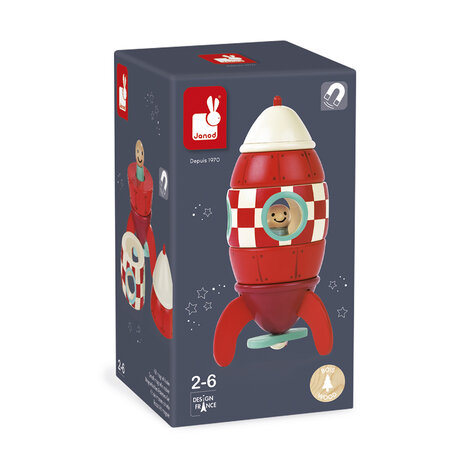 Janod Magneetset Raket Janod Magneetset Raket