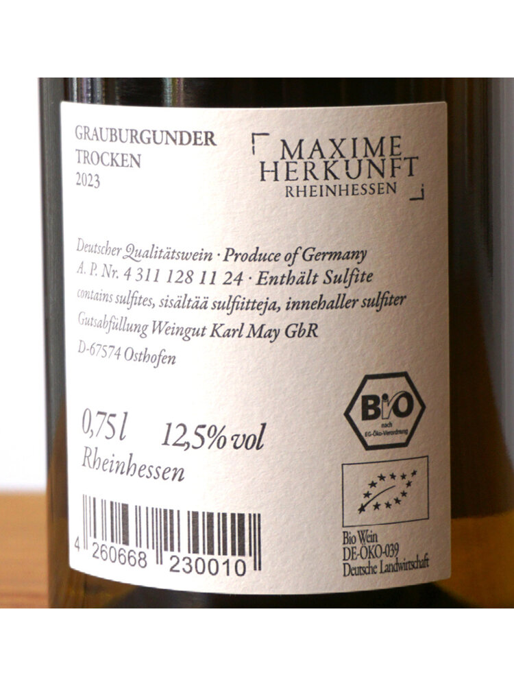 Karl May De Lüx Curry Grauburgunder 2024