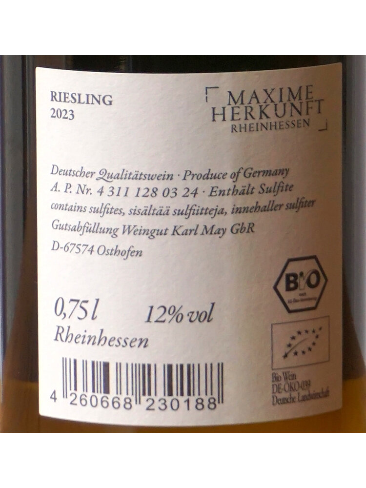 Karl May De Lüx Curry Riesling 2024
