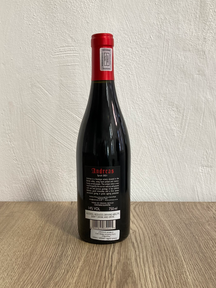 Andreas Andreas Shiraz 2021