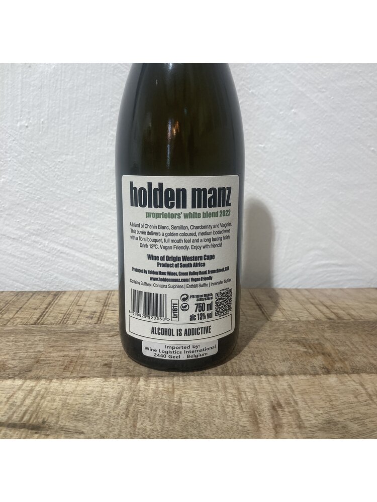 Holden Manz Holden Manz Proprietor´s White Blend 2022