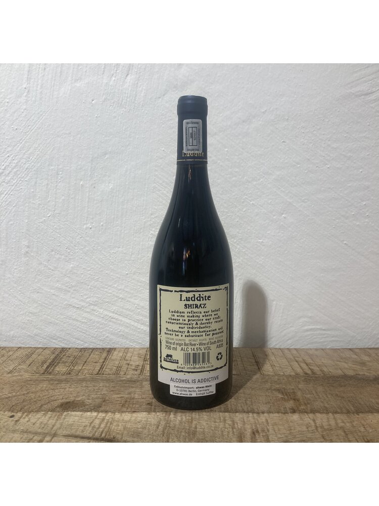 Luddite Wines Luddite Shiraz 2017 - Copy - Copy