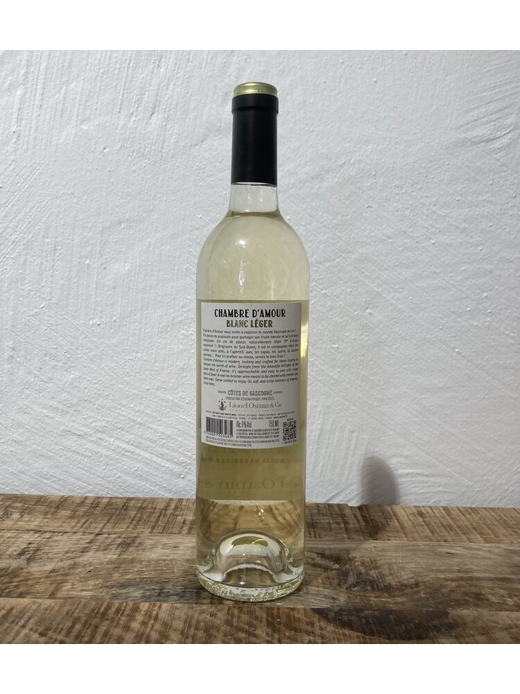 Lionel Osmin & Cie Chambre d'Amour 2025 Le Blanc Léger
