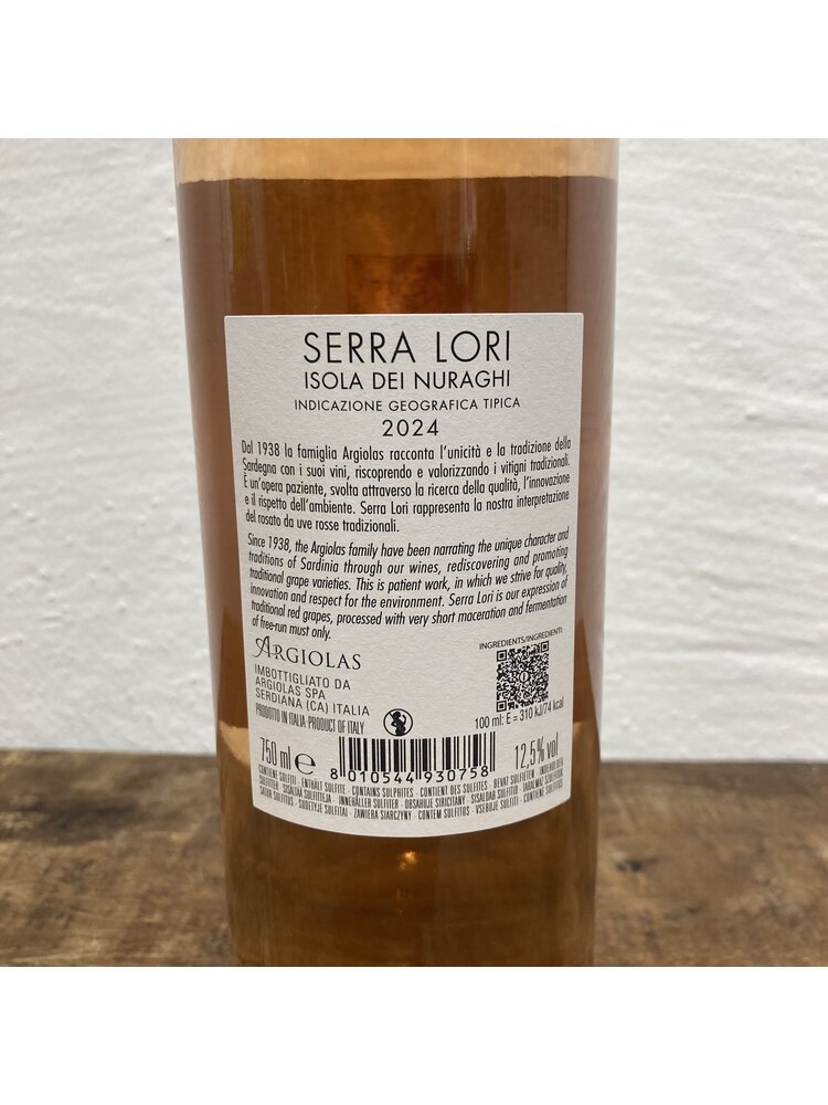 Argiolas Serra Lori 2024
