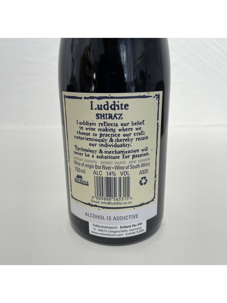 Luddite Wines Luddite Shiraz 2021