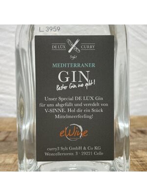 De Lüx Gin Mediterraner