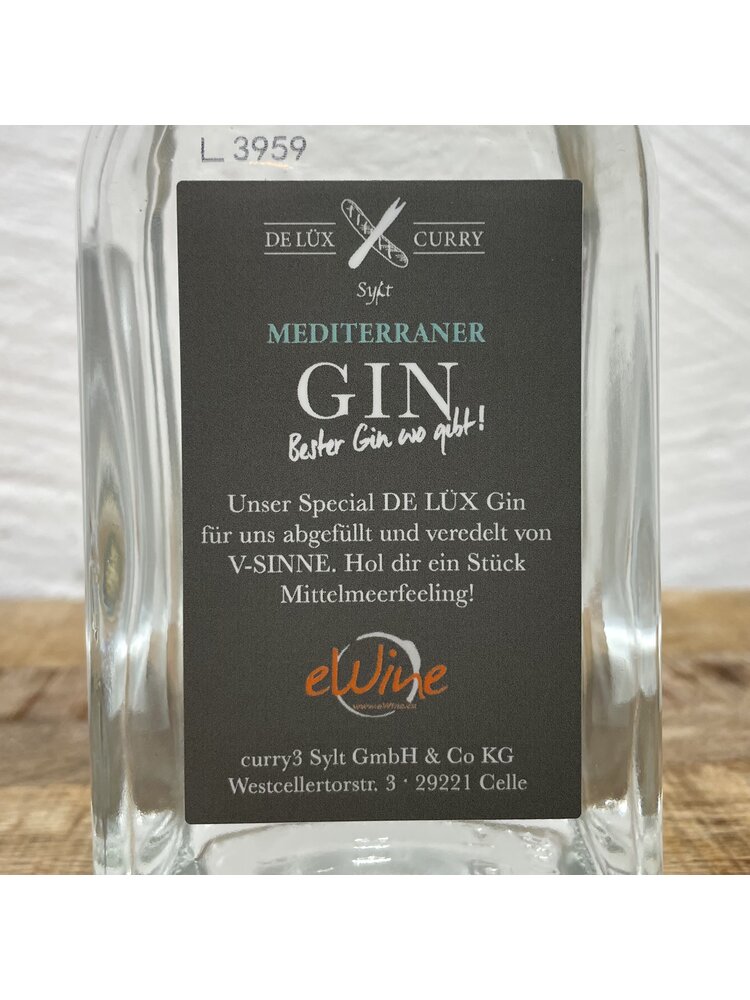 V-Sinne Schwarzwald Dry Gin 45 % - Copy - Copy