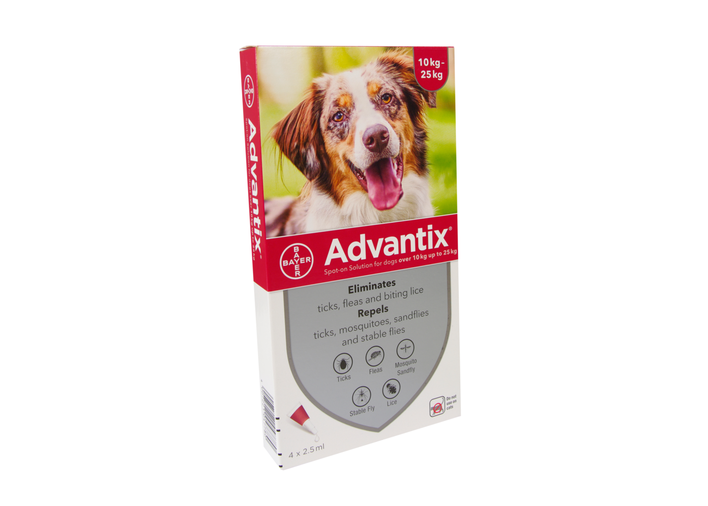 Advantix Advantix per cani 2.5 ml 4 pippets