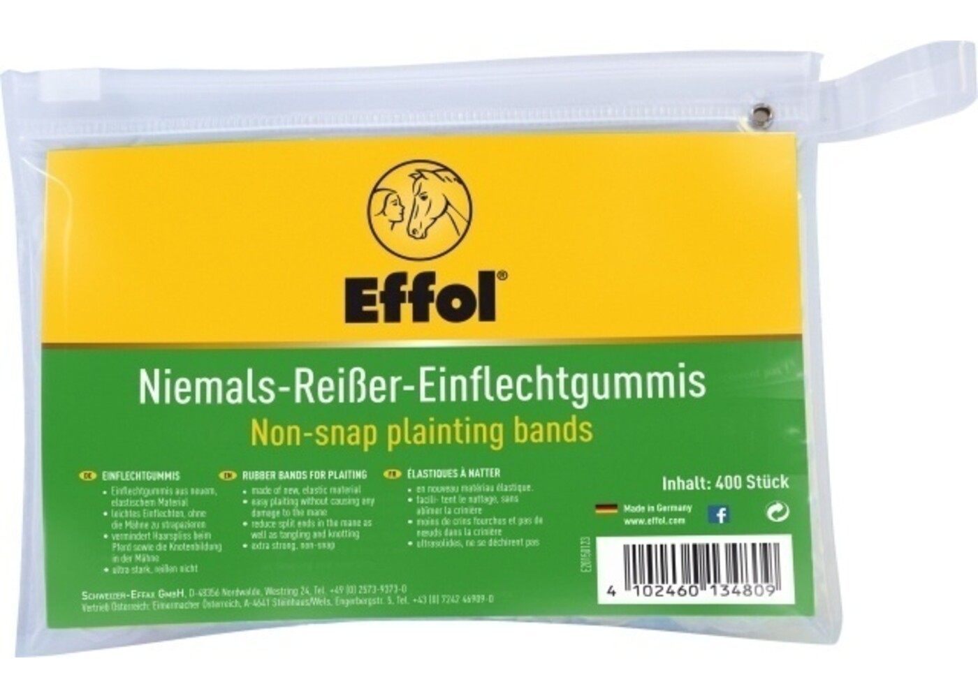 Effol Mane Inbraid-Elastici incolori